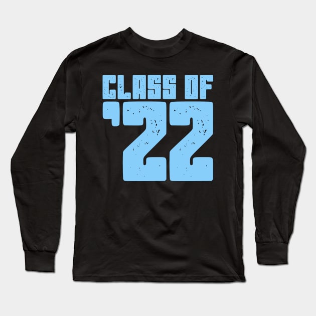 Class of 2022 Long Sleeve T-Shirt by colorsplash